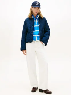 Tommy Hilfiger Jacken*PADDED FLAG QUILTED JACKET dark night navy