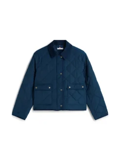 Tommy Hilfiger Jacken*PADDED FLAG QUILTED JACKET dark night navy