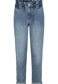Eight 2 Nine Jeans*Paperbag Jeans middle blue denim m293