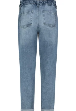 Eight 2 Nine Jeans*Paperbag Jeans middle blue denim m293