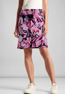 Street One Röcke*Paperbag Rock mit Print magnolia pink