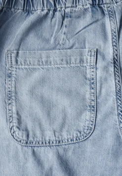 STREET ONE STUDIO Shorts*Paperbag Wide Leg Jeans light blue washed