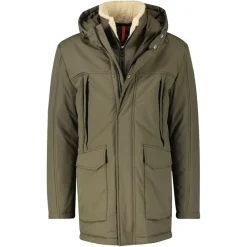 Lerros Jacken|Big Boys*PARKA KONFEKTION moss green melange