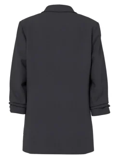 Pieces Jacken*PCBOSELLA 3/4 BLAZER NOOS BC Black