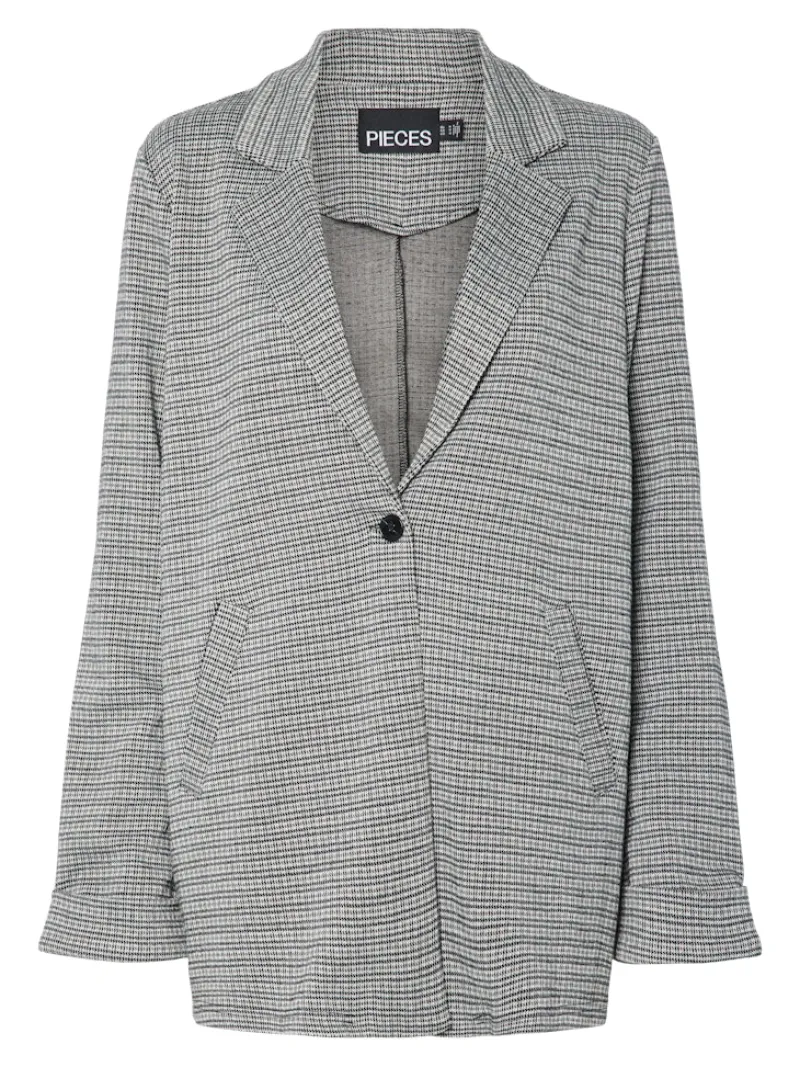 Pieces Jacken*PCFLORI LS COATIGAN Black