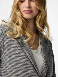 Pieces Jacken*PCFLORI LS COATIGAN Black