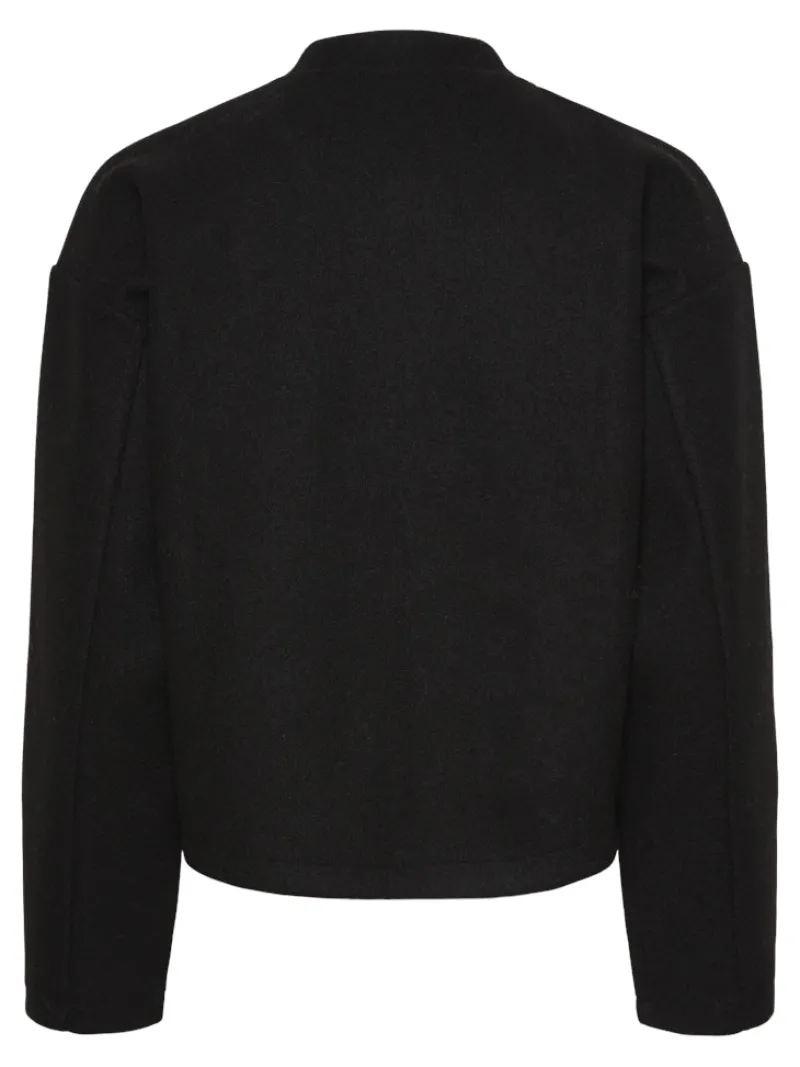 Pieces Jacken*PCJOLENE LS BOMBER NOOS Black