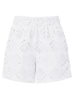 Pieces Shorts*PCVILDE MW SHORTS WVN NOOS Bright White