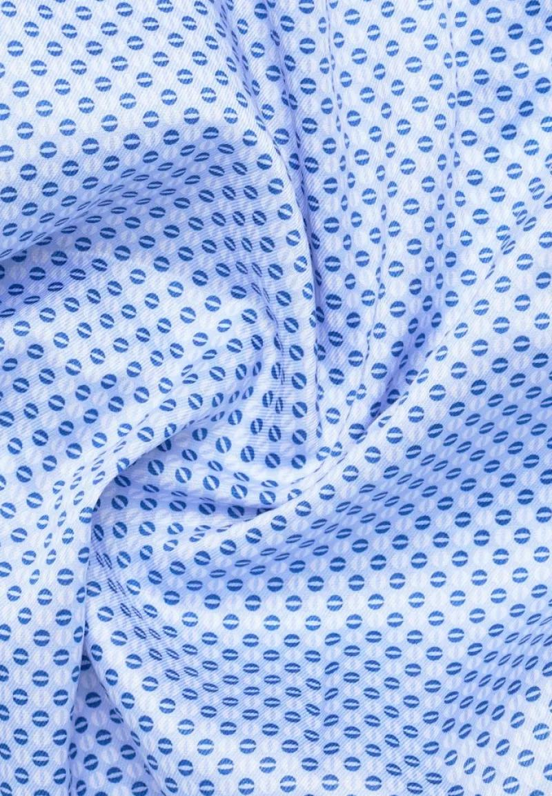 ETERNA Hemden|Big Boys*Performance Shirt Stretch Langarm Blau