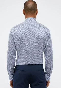 ETERNA Hemden|Big Boys*Performance Shirt Stretch Langarm Blau