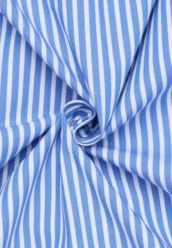 ETERNA Hemden|Big Boys*Performance Shirt Twill Langarm mittelblau