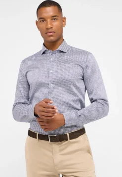 ETERNA Hemden|Big Boys*Performance Shirt Twill Langarm dunkelblau