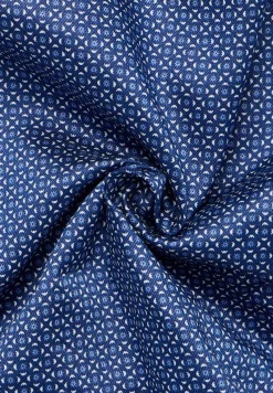 ETERNA Hemden|Big Boys*Performance Shirt Twill-Stretch Langarm Blau