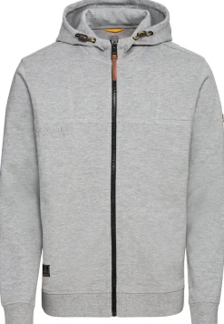 Camel Active Pullover & Sweatshirts|Big Boys*Performance Sweatjacke mit Kapuze stone gray