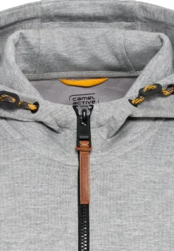 Camel Active Pullover & Sweatshirts|Big Boys*Performance Sweatjacke mit Kapuze stone gray