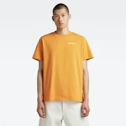 G-star Raw Shirts*Photographer loose r t dull yellow