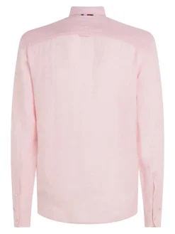 Tommy Hilfiger Hemden|Big Boys*PIGMENT DYED LI SOLID RF SHIRT pink crystal