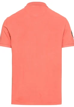 Camel Active Shirts|Big Boys*Piqué Poloshirt aus zertifiziertem Organic Cotton faded red