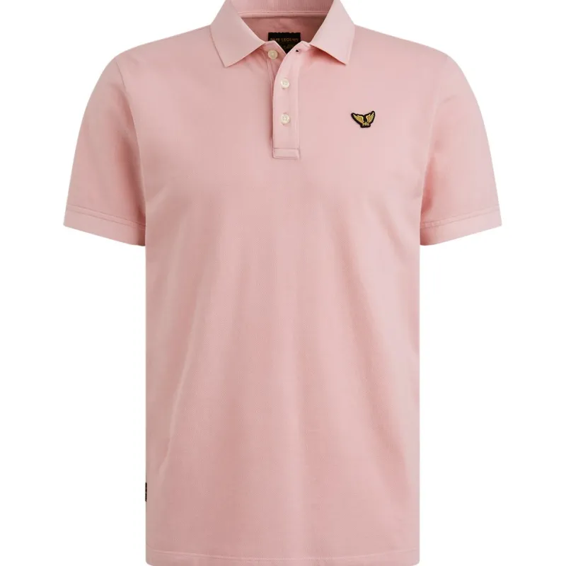 PME Legend Shirts|Big Boys*pique garment dye moonlight mauve