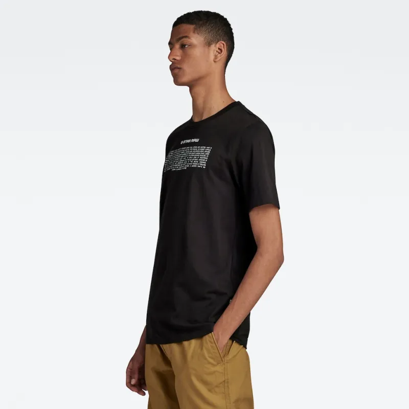 G-star Raw Shirts*Poem slim r t dk black