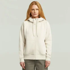 G-star Raw Pullover & Sweatshirts*Premium core 2.1 hdd zip thru sw wmn Whitebait