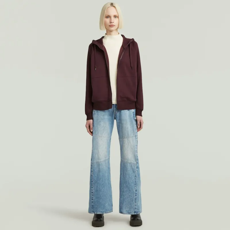 G-star Raw Pullover & Sweatshirts*Premium core 2.1 hdd zip thru sw wmn Maroon