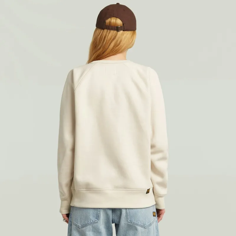 G-star Raw Pullover & Sweatshirts*Premium core 2.0 r sw wmn Whitebait