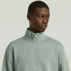 G-star Raw Pullover & Sweatshirts*Premium core half zip r sw ls iceberg green