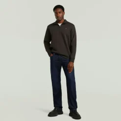 G-star Raw Pullover & Sweatshirts*Premium core half zip r sw ls ganache