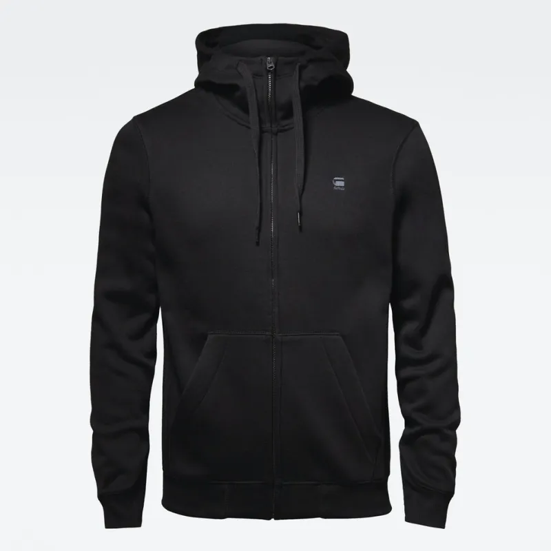 G-star Raw Pullover & Sweatshirts*Premium core hdd zip sw ls dk black