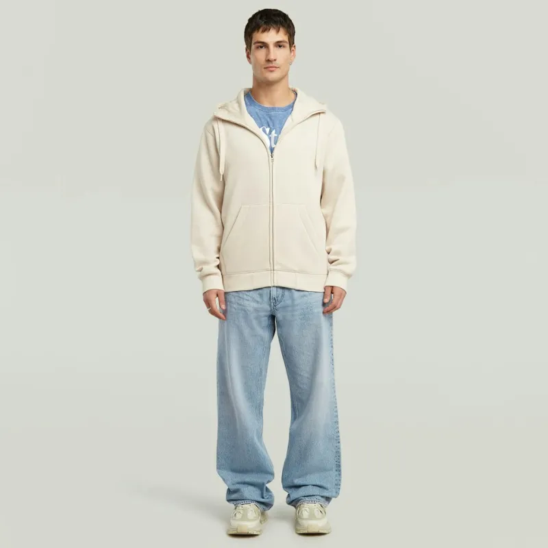 G-star Raw Pullover & Sweatshirts*Premium core hdd zip sw ls Whitebait