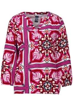 Street One Shirts*Print 3/4 Arm T-Shirt magnolia pink