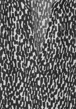Street One Blusen*Print Blusenshirt Black