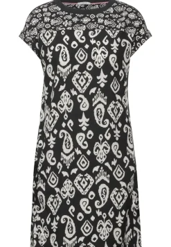 Cecil Kleider*Print Mix Kleid Black