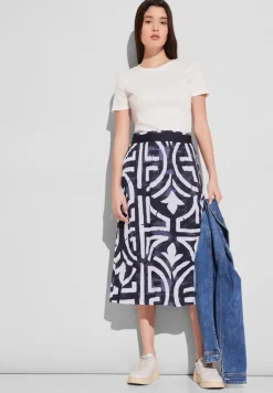Street One Röcke*Print Rock deep blue