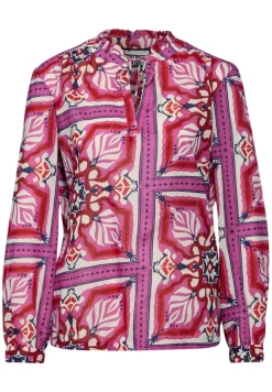 Street One Blusen*Print Tunika Bluse magnolia pink