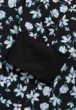 Street One Shirts*Printshirt im Materialmix Black