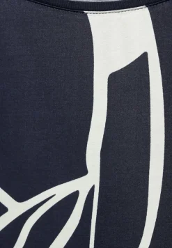 Street One Shirts*Printshirt im Materialmix deep blue