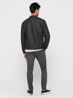 Only & Sons Jacken*PU Jacke Jasper Phantom