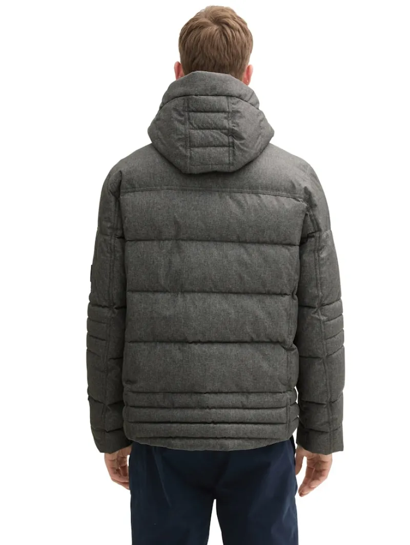 Tom Tailor Jacken|Big Boys*Pufferjacke mit abnehmbarer Kapuze grey garment dye structure