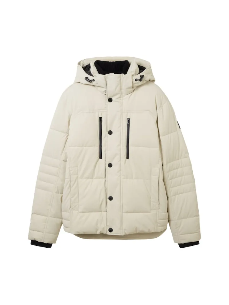 Tom Tailor Jacken|Big Boys*Pufferjacke mit abnehmbarer Kapuze beige alfalfa