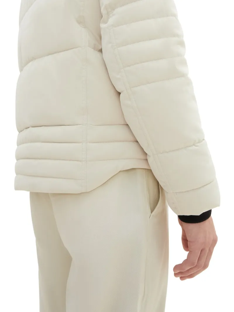 Tom Tailor Jacken|Big Boys*Pufferjacke mit abnehmbarer Kapuze beige alfalfa