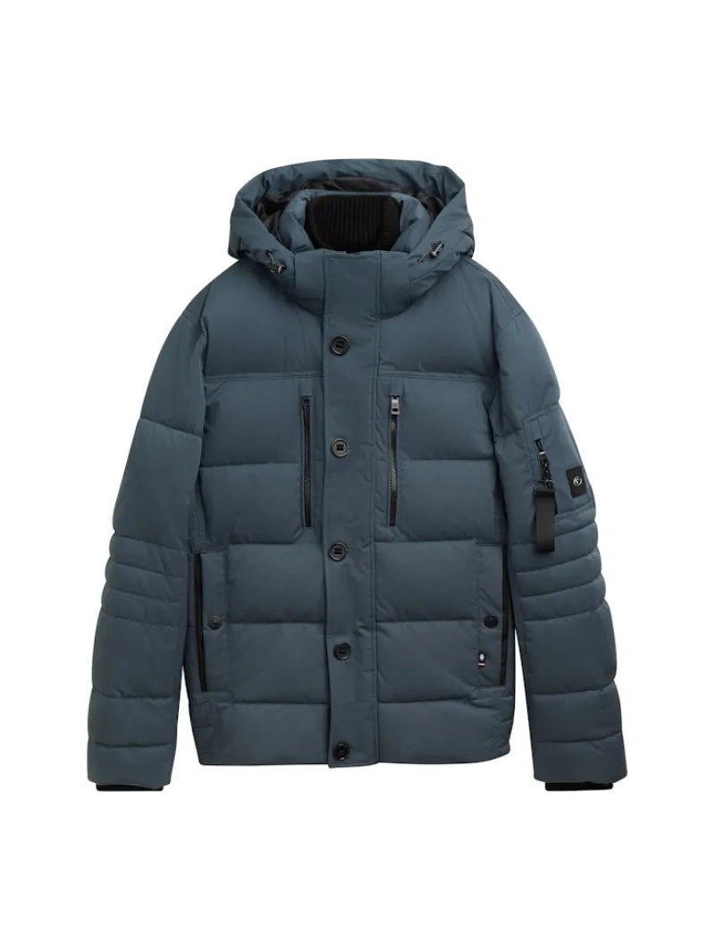 Tom Tailor Jacken|Big Boys*Pufferjacke mit abnehmbarer Kapuze stormy blue