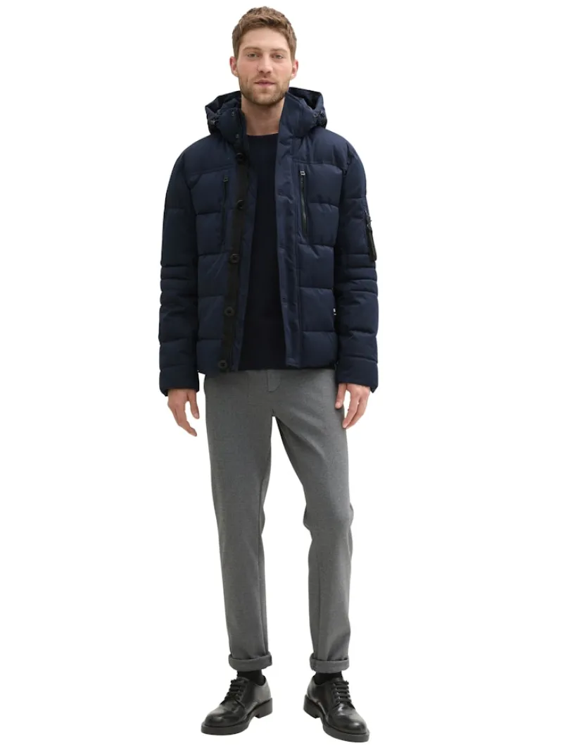 Tom Tailor Jacken|Big Boys*Pufferjacke mit abnehmbarer Kapuze sky captain blue