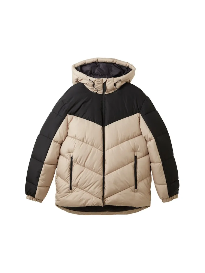 Tom Tailor Denim Jacken*Pufferjacke mit recyceltem Polyester paving stone