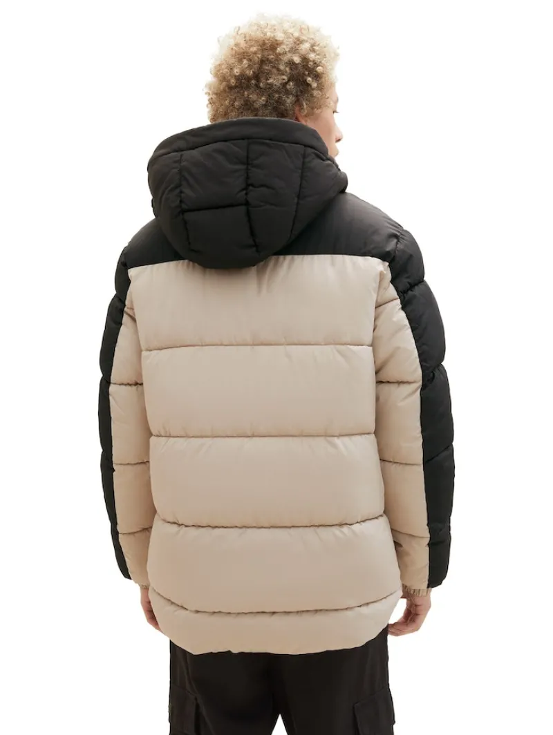 Tom Tailor Denim Jacken*Pufferjacke mit recyceltem Polyester paving stone