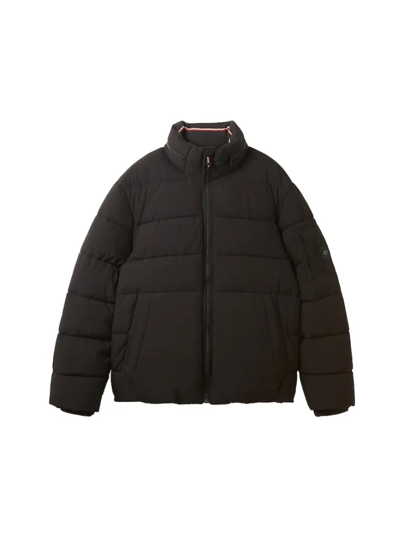 Tom Tailor Jacken|Big Boys*Pufferjacke mit versteckter Kapuze Black