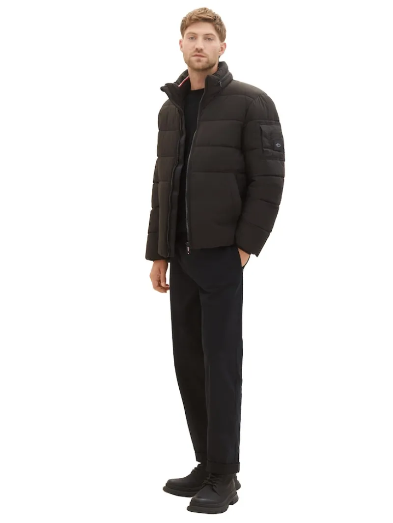 Tom Tailor Jacken|Big Boys*Pufferjacke mit versteckter Kapuze Black
