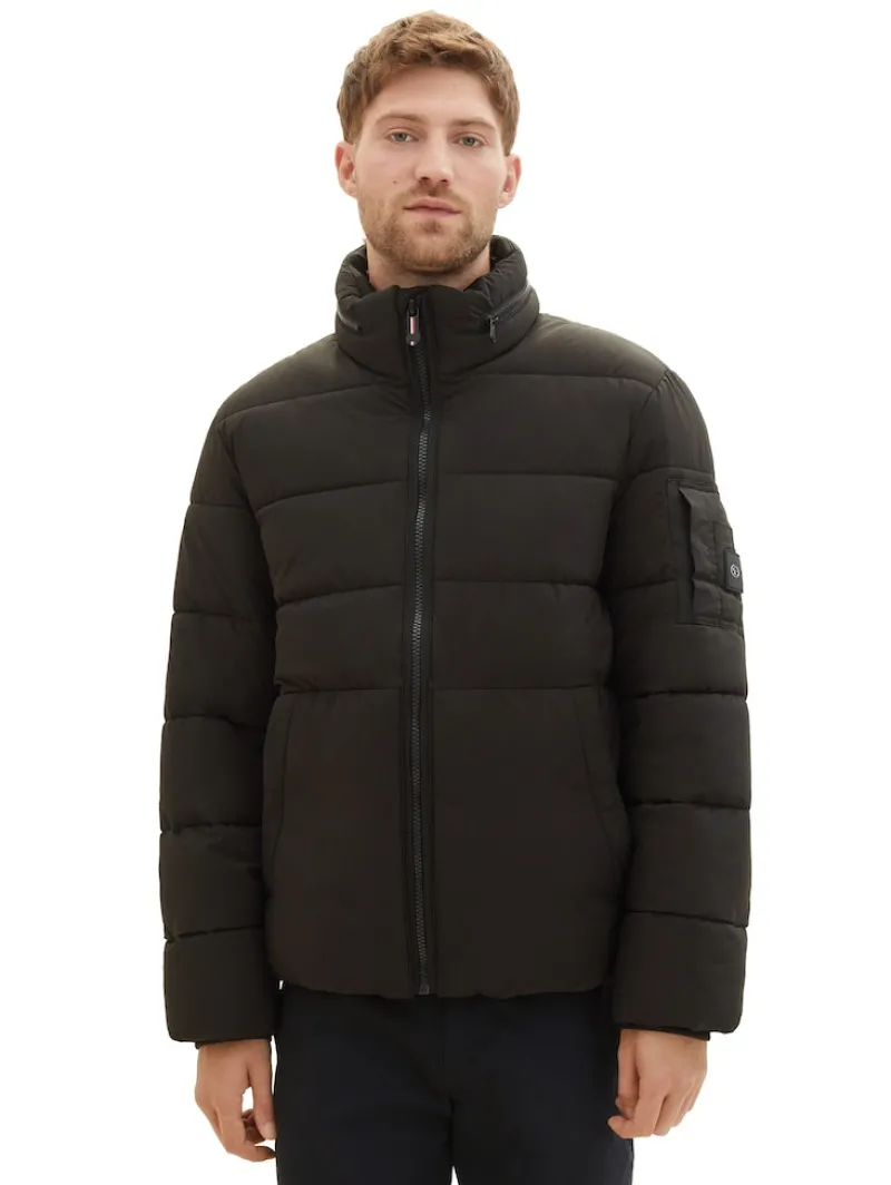 Tom Tailor Jacken|Big Boys*Pufferjacke mit versteckter Kapuze Black