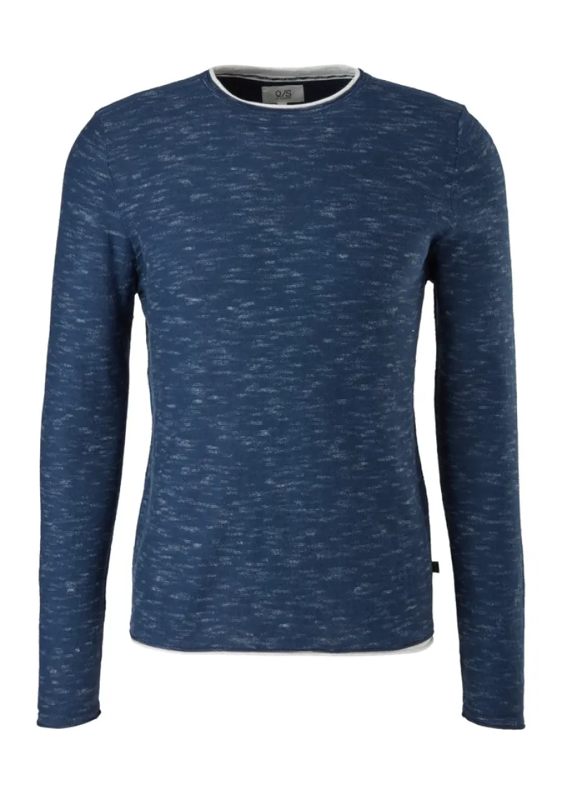 QS Pullover & Sweatshirts*Pullover Blau